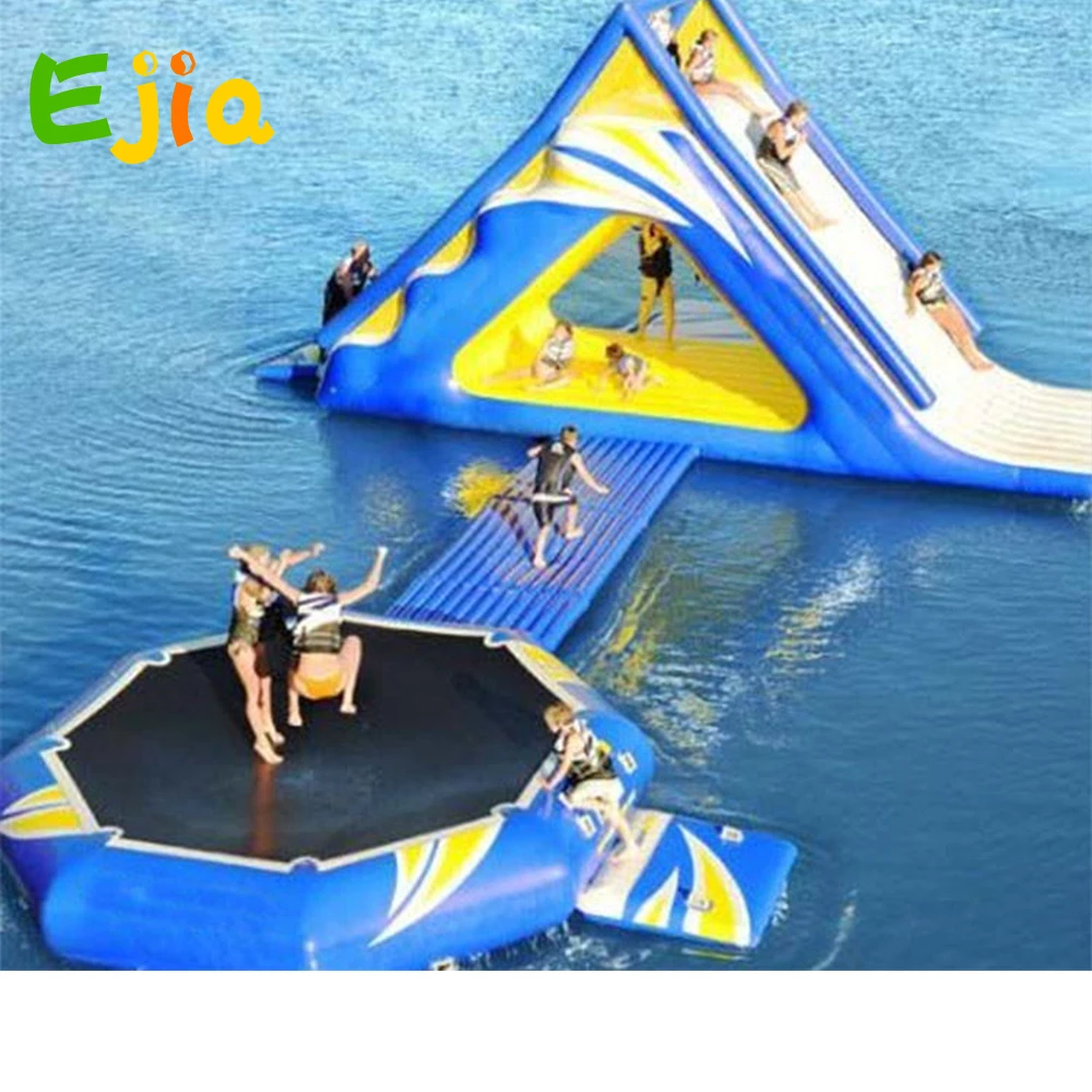 Commercial Play Challenge Game Inflatables Water Pool Bounce Slide Inflatable  Water Park Sport Games Floating Slide For Sale - Inflatable Toys -  AliExpress