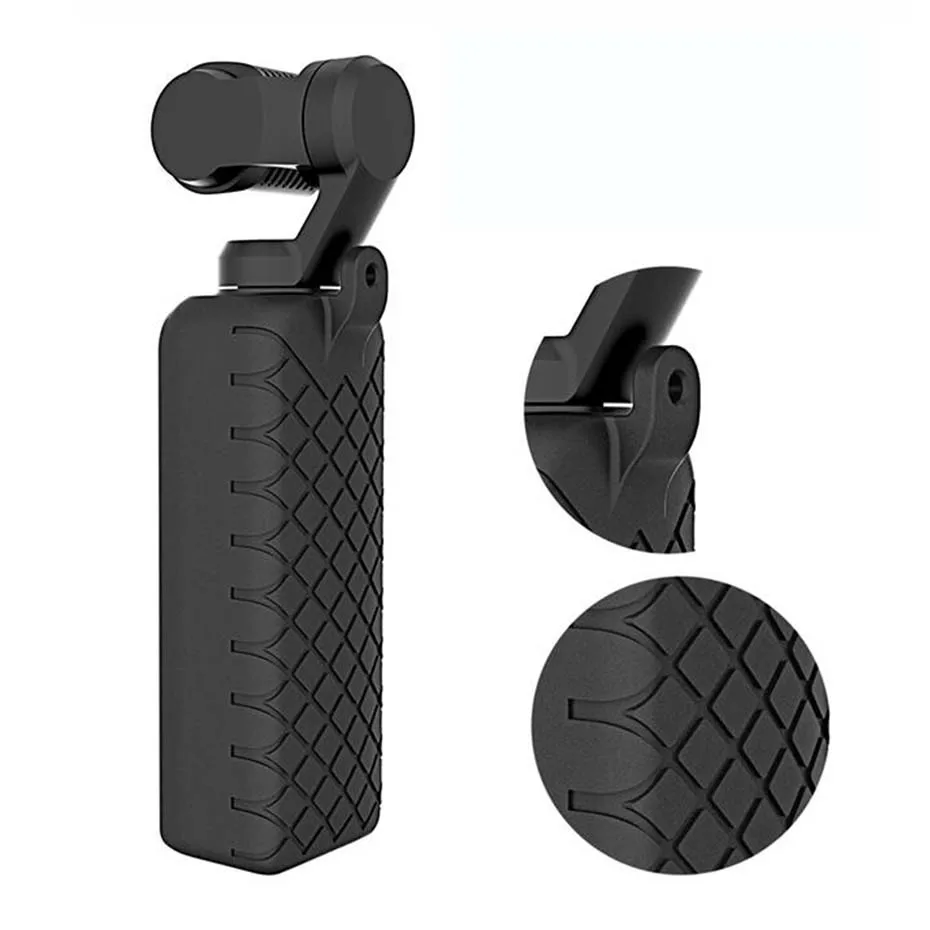 Для OSMO Карманный силиконовый защитный чехол мягкий чехол для DJI Osmo Карманная камера аксессуары защитные чехлы+ крышка объектива сумка