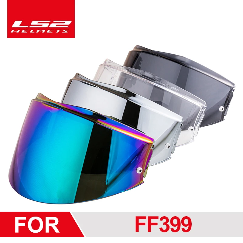 LS2 Valiant visiera del casco fumo arcobaleno argento originale extra lente  dello schermo per LS2 FF399 modello con anti nebbia di patch fori|Helmets|  - AliExpress