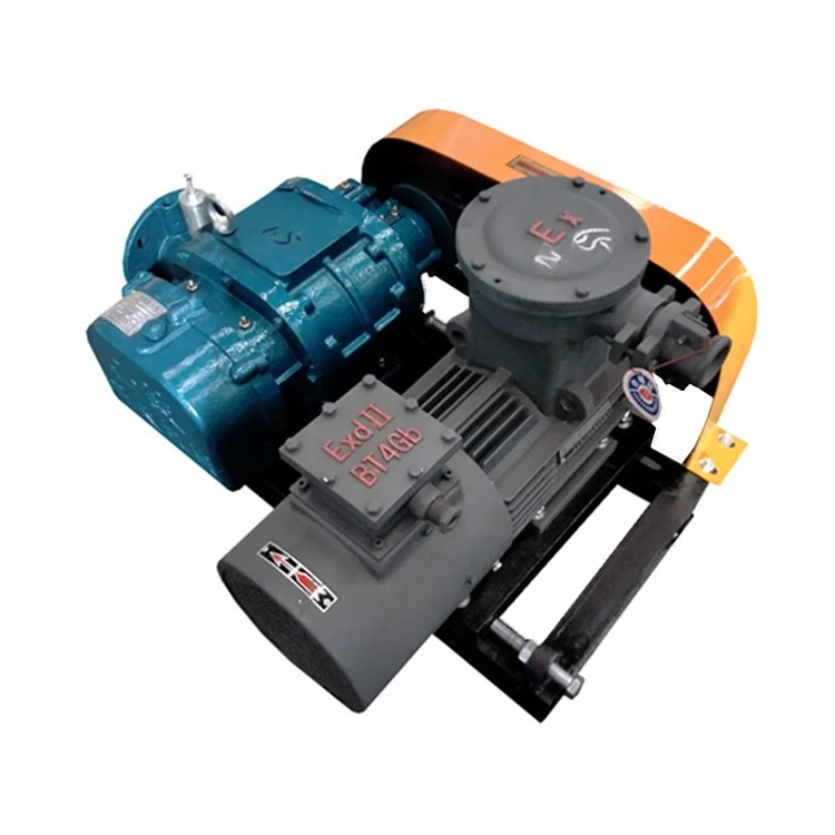 0.6-184m3/min stainless steel pneumatic conveying roots blower anti-explosion conversion frequency motor with Madrid Protocol