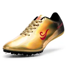 Профессиональная спортивная обувь для мужчин и женщин, гоночная обувь для прыжков, износостойкие кроссовки с шипами, размер 35-45, D0871