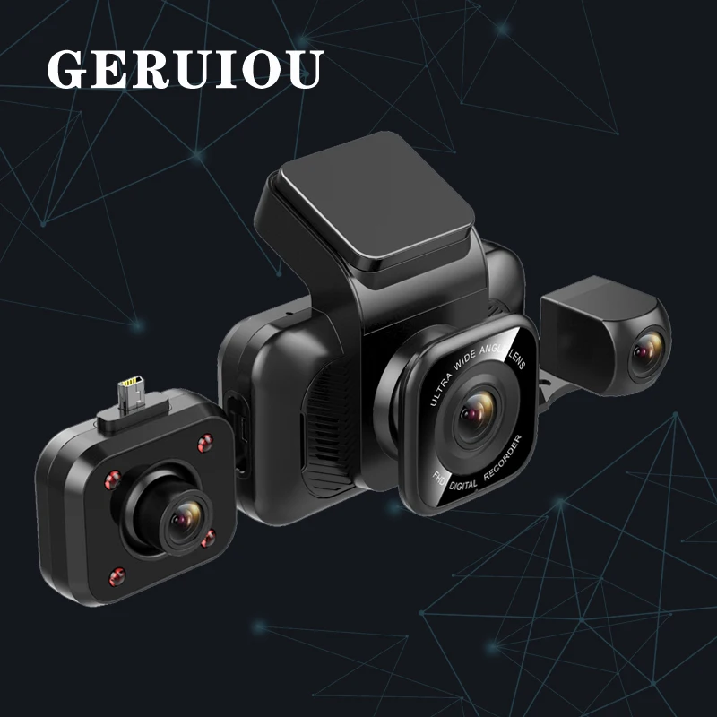Aaba A12 1296P HD Dash Cam Автомобильная камера с WDR ночного видения Автомобильный