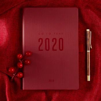 

2020 Notebook Planer Agenda A5 Daily Note Meeting Business Journal Weekly Schedule School Supplies Stationary Gift