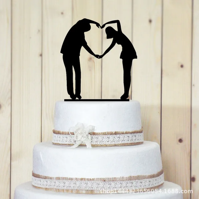Customizable Acrylic Cake Insertion Abstract Holiday Birthday Party Blessing Decorations