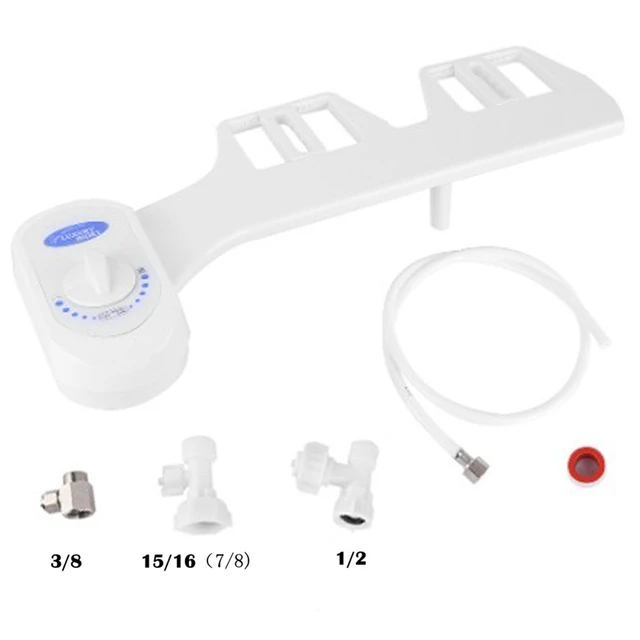 Body Cleaner Simple Butt Washing Women 's Cleaner Toilet Cover Plate Non-Plug-in Two Modes Cold Water Washing Bidet For Europe
