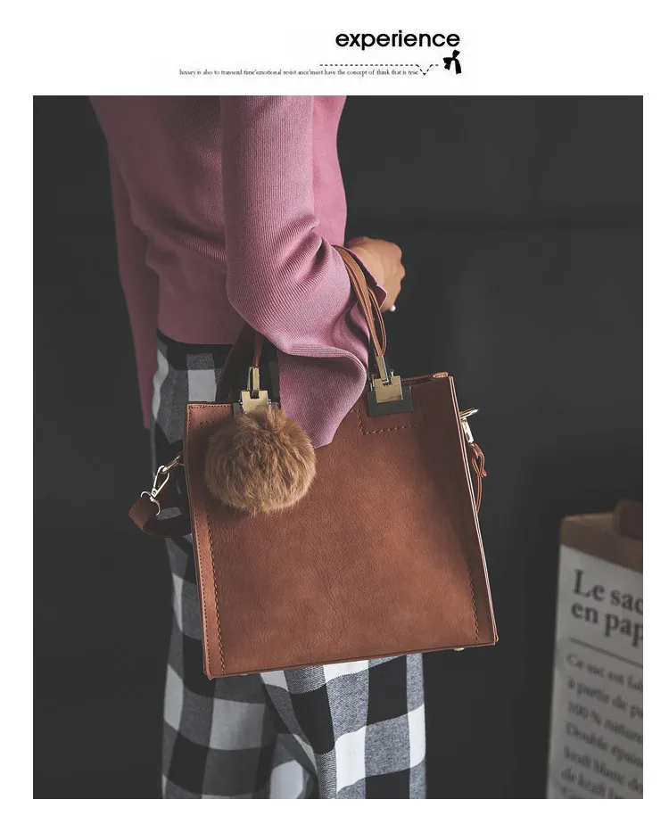 Female shoulder bags for women 2020 New fashion crossbody bag luxury handbags women bags designer travel Hairball bag