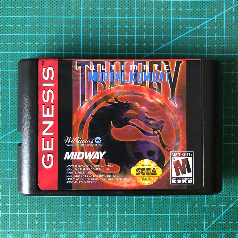 

Ultimate Mortal Kombat Trilogyfor 16 bit Game Card Game Cartridge for Sega genesis Mega Drive