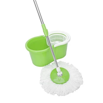 

Mop BLL-19A 360-Degree Rotary Head Ultra Slim Microfiber Mop Green