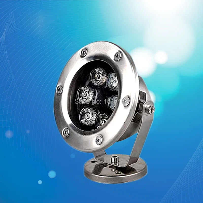 

5pcs/lot 6w 9w 12w 15w LED Underwater Light For Swimming Pool Or Fountain, Single Color, Stainless Steel IP 68 10pcs/lot