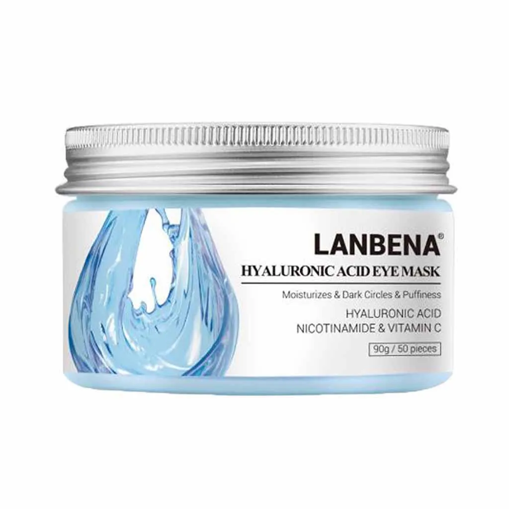 LANBENA маска для глаз, гиалуроновая кислота, патчи для глаз, сыворотка, уменьшает темные круги, анти средство против морщин, удаляет резиновую маску для глаз