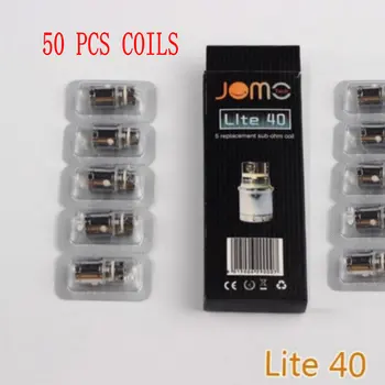 

50PCS,20PCS Original JOMO Lite 40w Electronic Tank Evaporator Atomizer 0.5ohm Coils Kanthal A1 Wire Cigarette Atomizer Core