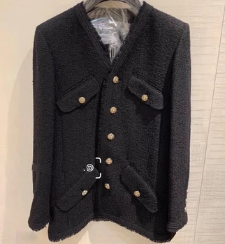 

New Star s same style small fragrant foreign style coat women s fashion net red wool suit top fashion temperament