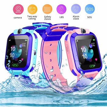 

Fashion Design Kids Smart Watch for Children SOS Anti-lost Smartwatch Baby 2G SIM Card Clock Call Location Tracker Smart Watches