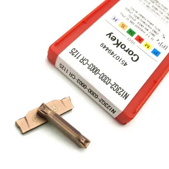 

3mm high quality lathe tool N123G2 0300 0003 CR1125 / TF4225 slotting tool CNC lathe tool