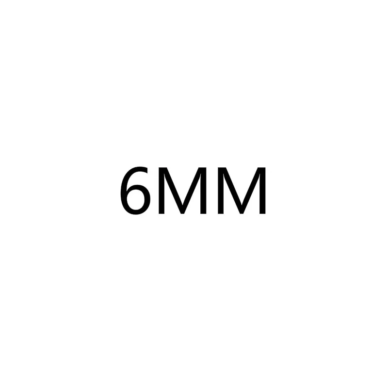6MM Роскошные известный бренд титановая сталь горизонтальные любовь кольцо камень Классическая мода для женщин мужчин Картер Pulseira подарок Вечерние - Цвет основного камня: 6MM
