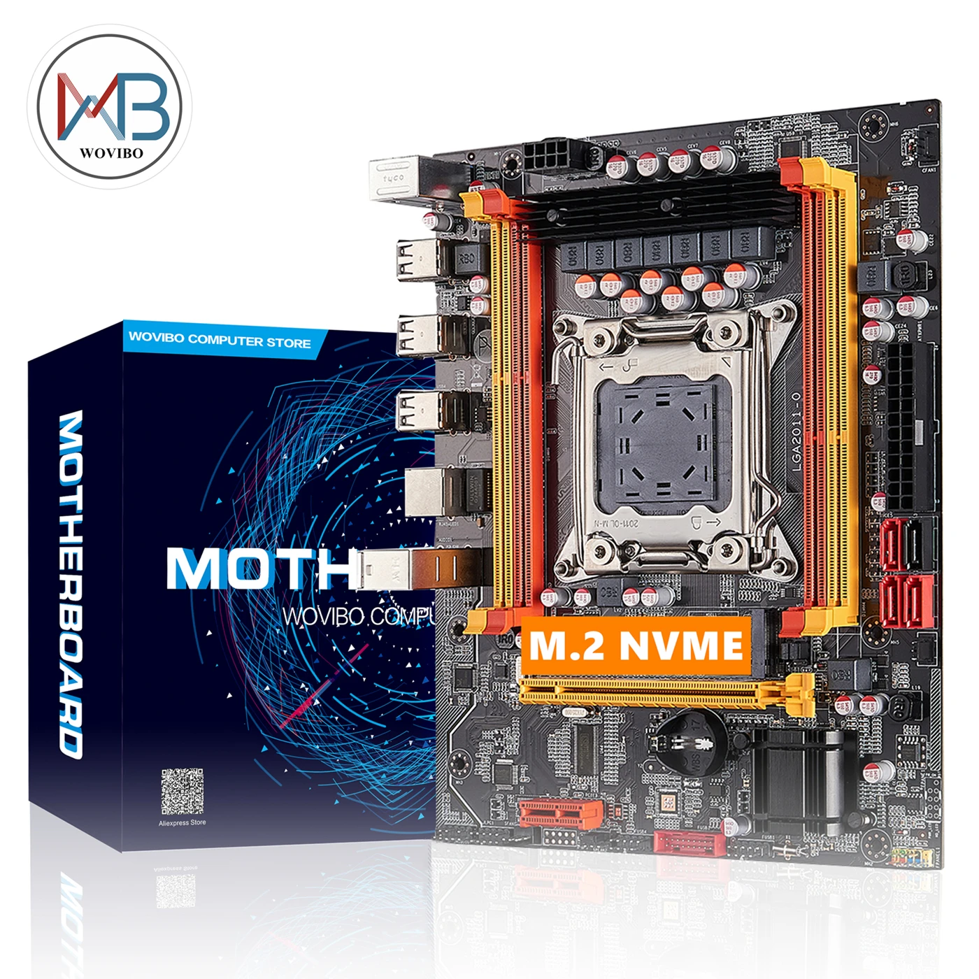 Материнская плата X79 LGA 2011 разъем чип DDR3 память SATA III PCI E NVME M.2 ECC REG для процессора