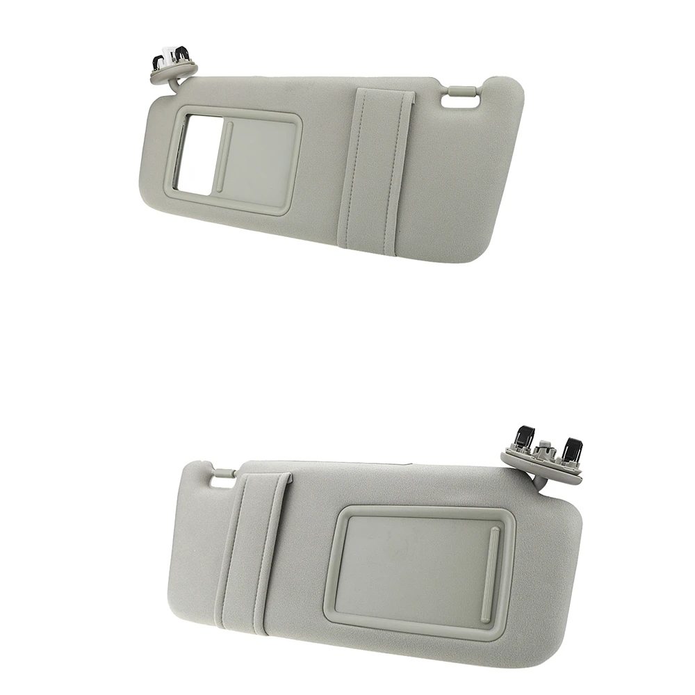 Sun Visor For Toyota Camry 2007 2011 With Vanity Light Beige LHD Car Left Right Side Front