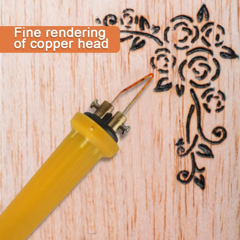 110V/220V Wood Router Pyrography Pen Sets Adjustable Temperature Wood Machine Gourd Crafts Tool Woodworking carving tools