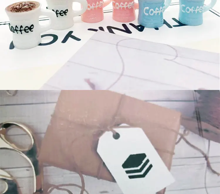 6 шт. 15*21 мм 3D моделирование смолы чашка кофе очарование подвески для DIY украшения серьги, брелок ювелирные изделия аксессуары LL032