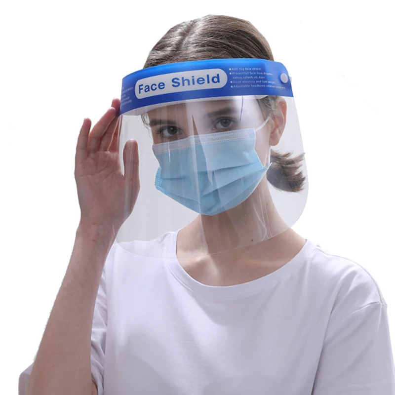 

5/10 pcs Creative protective face shield Kitchen Oil-Splash Proof Mask Transparent Virus protection mask hot sell
