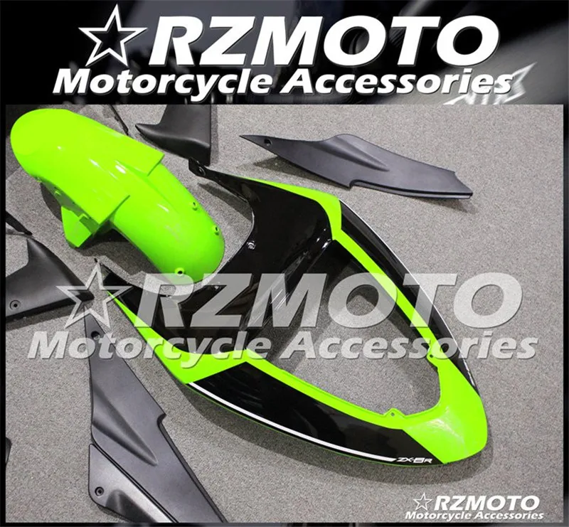 Мотоциклетный обтекатель abs Подходит для Kawasaki ZX6R 636 ZX-6R 2005 2006 корпусные детали пресс-форм Магазин № 0322