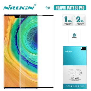 

for Huawei Mate 30 Pro Glass Nillkin 3D CP+ Max Full Cover Tempered Glass Screen Protector for Huawei Mate 30 20 Pro Glass Film