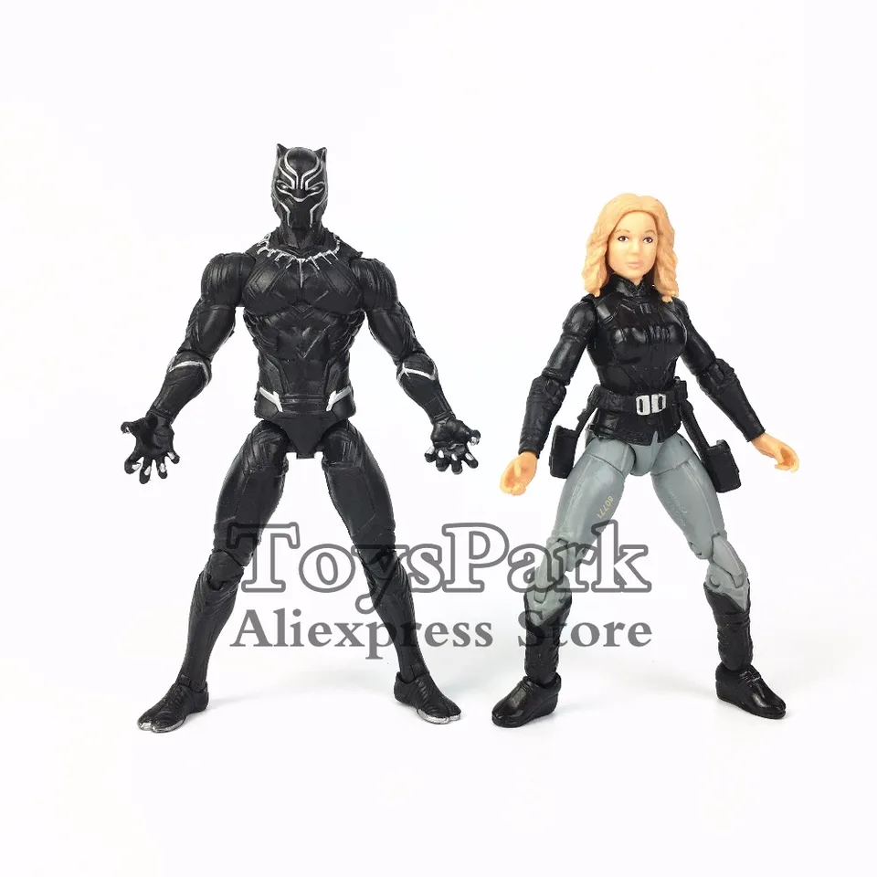 Original Ml Legends 3 75 Black T Challa Panther Agent 13 Sharon Carter Action Figure Civil War Exclusive Collectible Toys Action Toy Figures Aliexpress