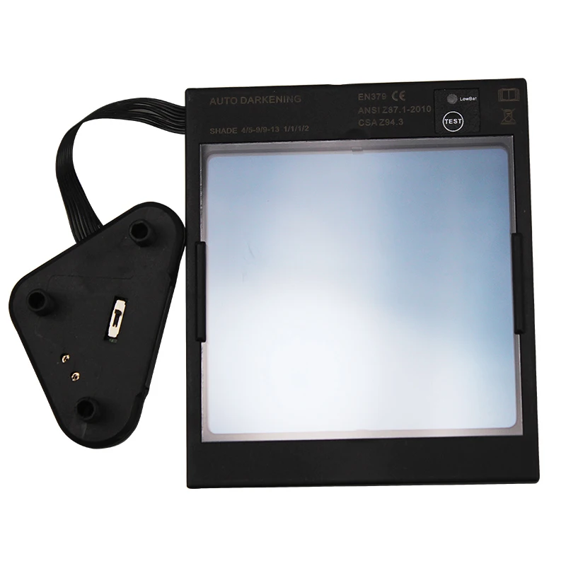 Ceny Hlzs trusoxin Big View 4 czujnik łuku Din5 Din13 automatyczne przyciemnianie słoneczne Tig Mig Mma maska do spawania kask czapka spawacza obiektyw maska