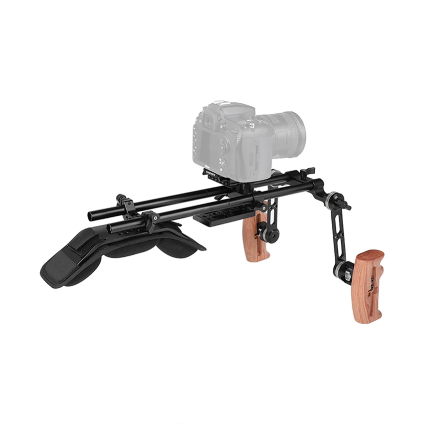 CAMVATE Pro плечевая Опора с Manfrotto БЫСТРОРАЗЪЕМНАЯ опорная пластина и розетка