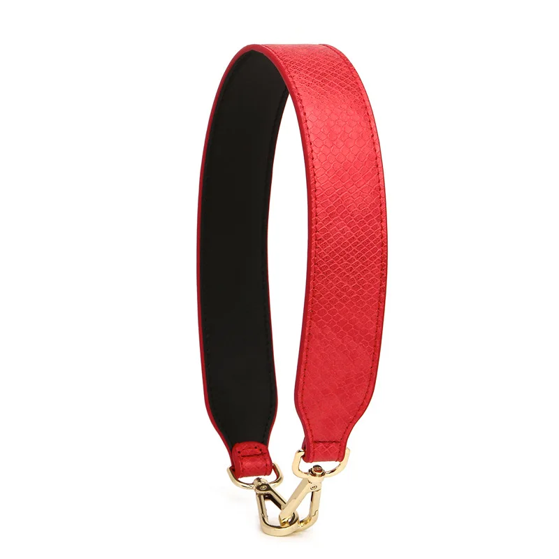19 Shoulder strap Женская сумка на ремне из змеиной кожи, широкий плечевой ремень, роскошные ремни для сумок, новинка, повседневные аксессуары для путешествий через плечо, ремни - Color: 19 Shoulder strap