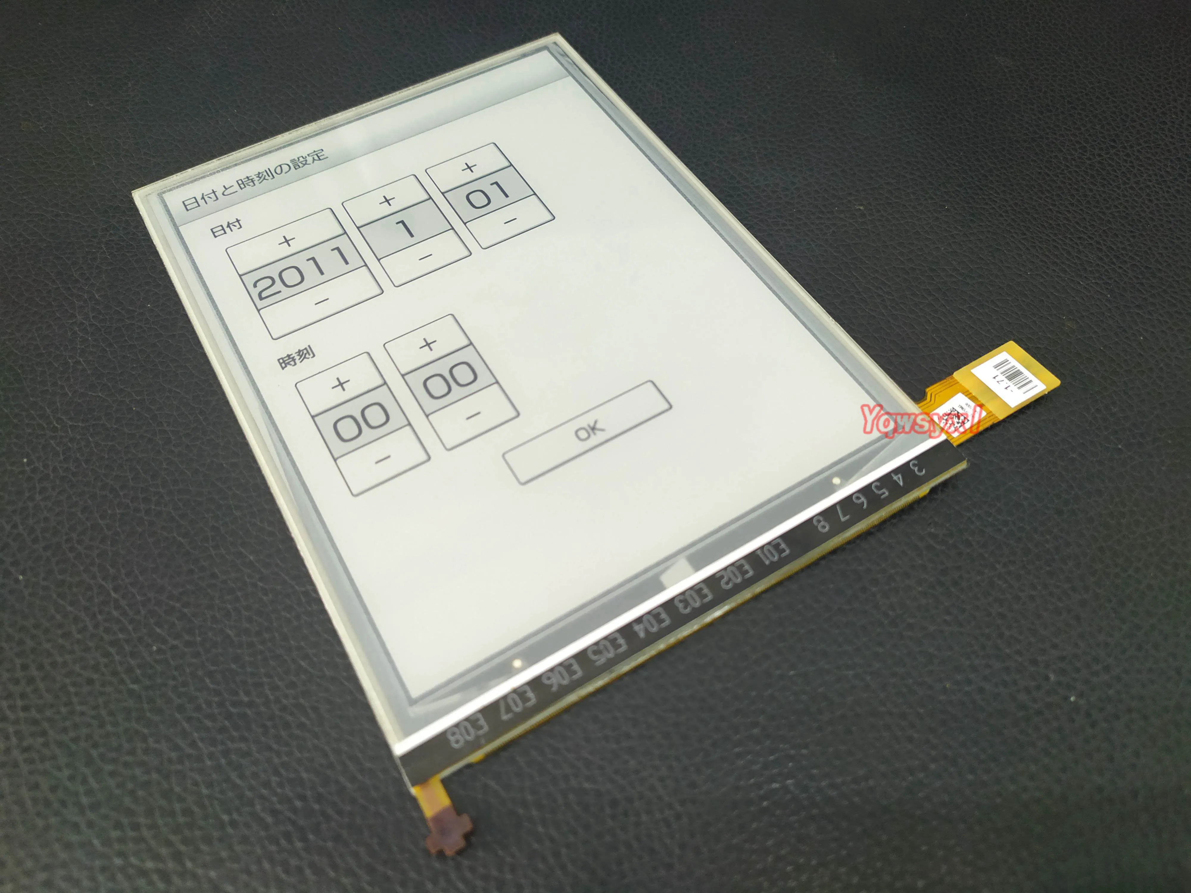 

Оригинальный 6-дюймовый ЖК-экран Yqwsyxl ed060cpe с подсветкой, Матрица экрана E-Ink Для NOOK for Gmini Magic Book R6L, стеклянная электронная книга с ЖК-дисплеем