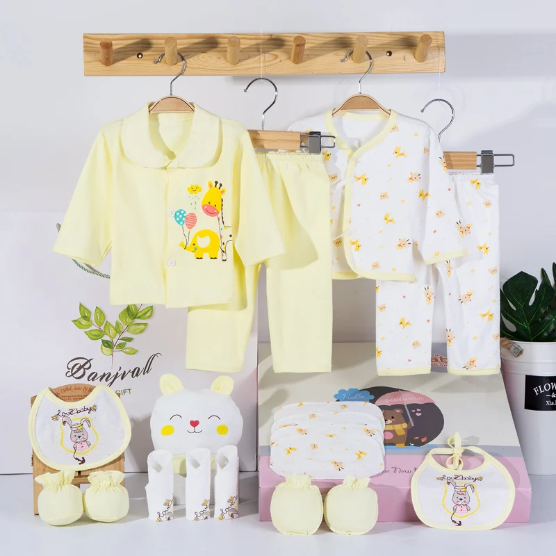 

18 Pieces/sets Baby Outfit Cartoon Rabbit Newborn Girl Newborn Clothes Newborn Clothes Baby Girl Set Infant Boy Clothes
