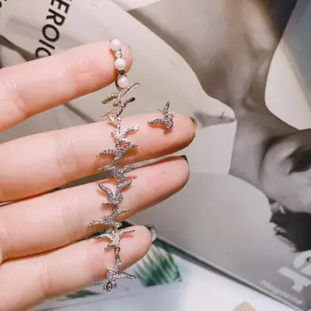 

Korean Trendy Imitation Pearl Earrings For Women Bohemian Seagull Drop Earring Brincos Female DIY Fashion Jewelry e7839