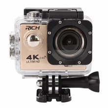 Богатый F6 экшн-камеры WiFi шлем подводная камера водонепроницаемая Спортивная камера s 1080P 170D Len go 2,0 lcd HD видеокамера DV pro