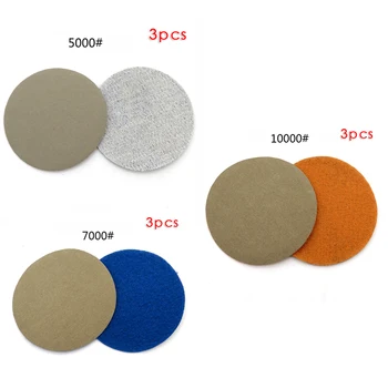 

3pcs 125MM Grinding Sanding Disc Sandpaper Wet/Dry 5000/7000/10000 Grit Replace