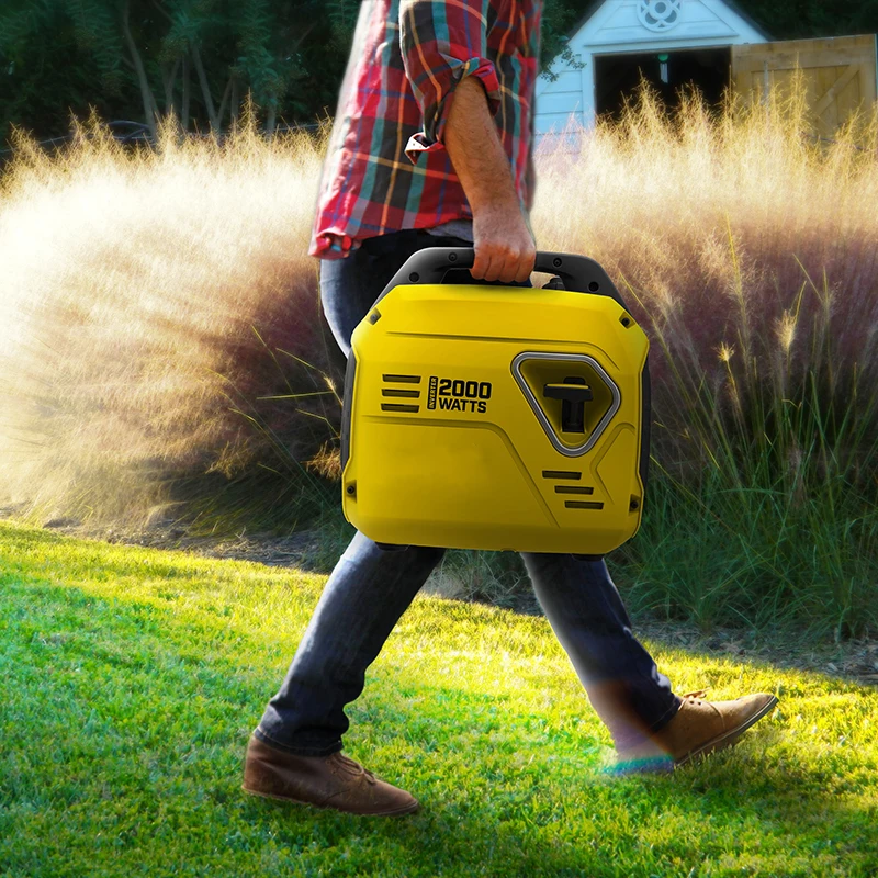 3000w mini inverter portable gasoline generator silent portable generator dc power