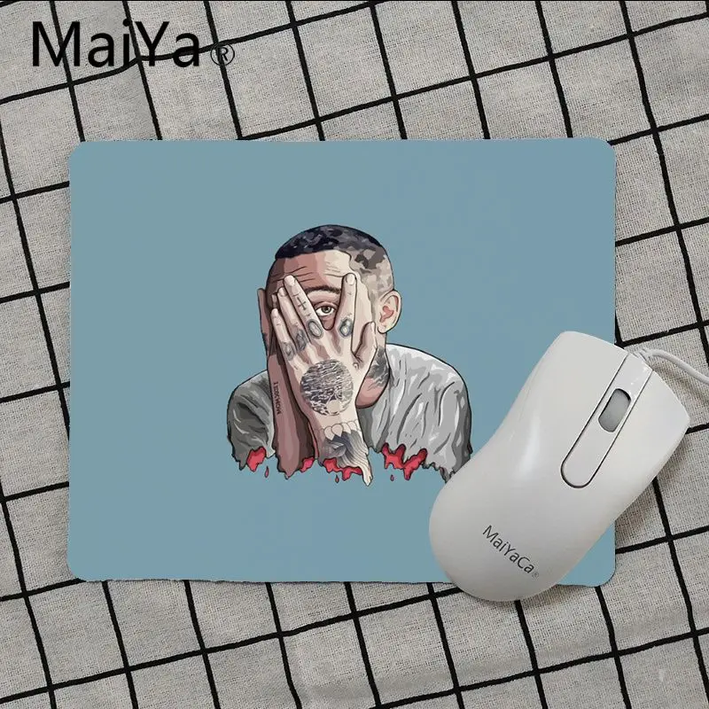 Maiya высокое качество Rapper MacMiller индивидуальные коврики для мыши компьютерный Аниме Коврик для мыши и ноутбука игровой коврик мышь