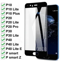 15D Voll Gehärtetem Glas Für Huawei P10 Plus P Smart Z 2019 Screen Protector Huawei P30 P40 Lite E P20 pro Schutz Glas Film