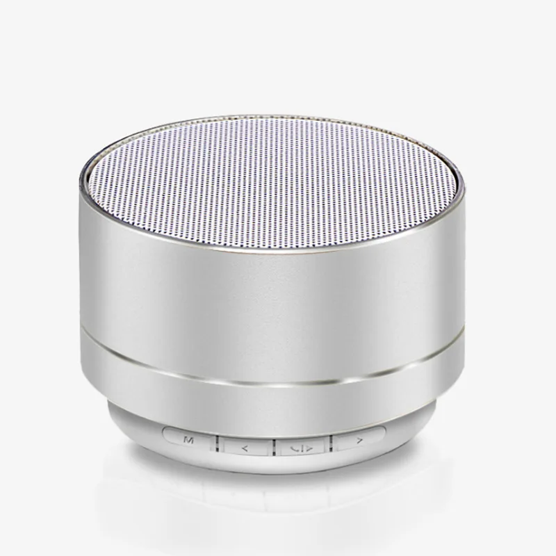 grey Портативный светодиодный Bluetooth беспроводной динамик мини супер бас для iPhone iPad samsung HSJ-19 - Цвет: grey