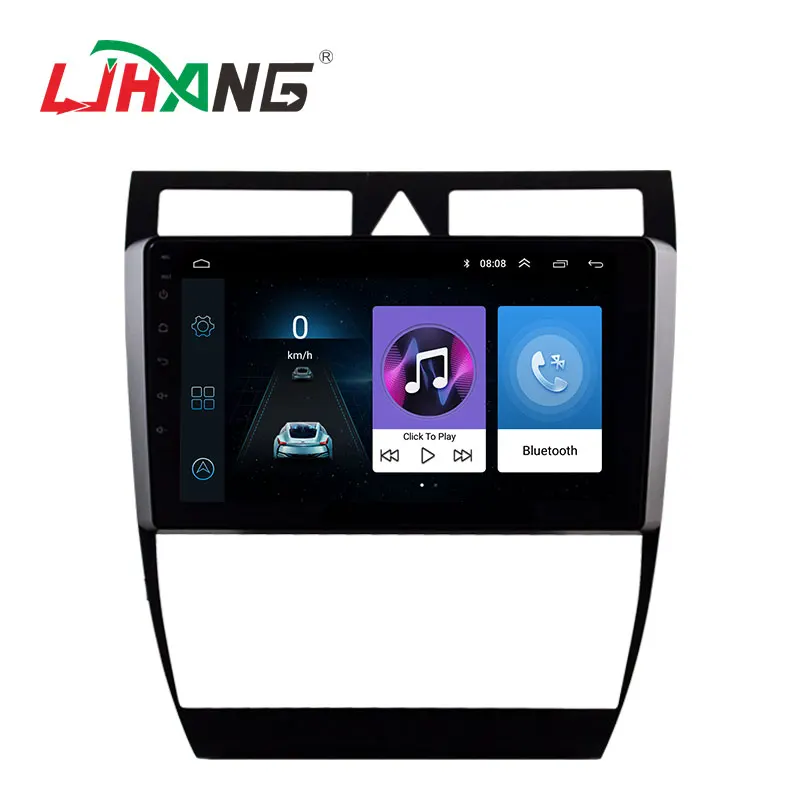 LJHANG Car Multimedia Player Android 10 For Audi A6 S6 RS6 GPS Navigation Radio Stereo WIFI Headunit RDS Automotive Video FM | Автомобили