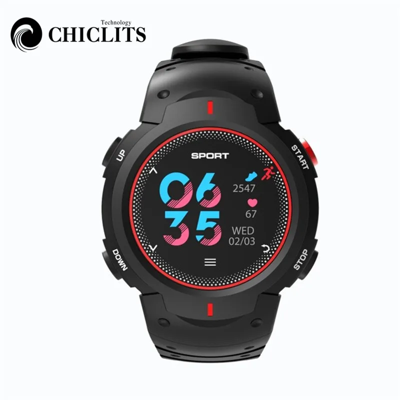 Водонепроницаемые спортивные Смарт-часы F13 с Bluetooth | Электроника