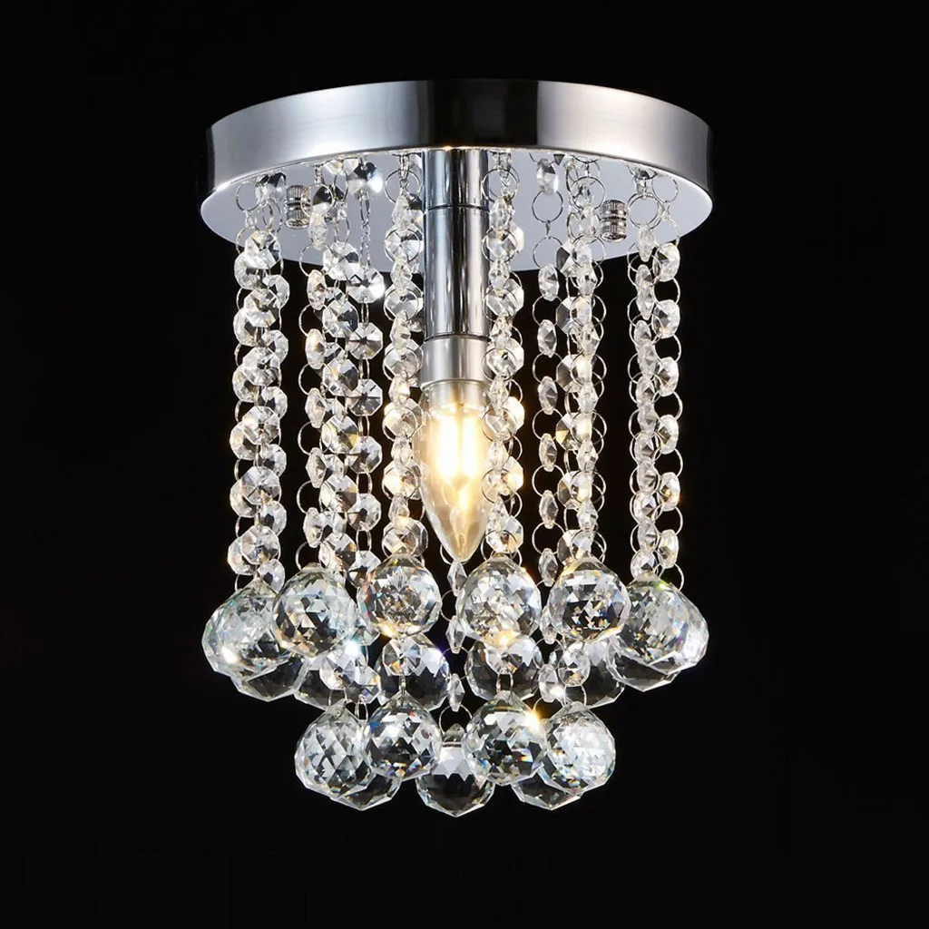 20mm Clear Glass Crystal Ball Prism Feng Shui Lamp Hanging Drop Chandelier Pendants DIY Home Wedding Pary Decor ,Pack of 10