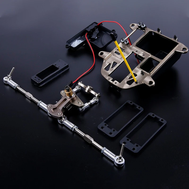 

Upgrade Part Symmetric Steering System with CNC Metal Symmetrical Steering Kits fit for HPI BAJA 5B SS 5T ROVAN BAJA KM BAJA 2.0