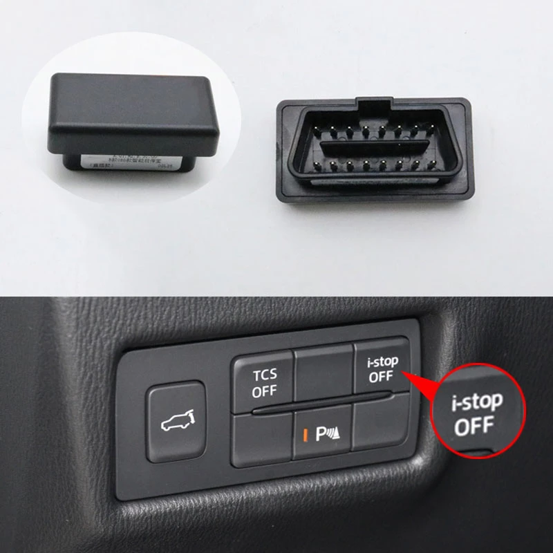 Obd Auto Stop Start Engine System Off Device Control Intelligent Sensor Smart Stop Cancel For Mazda 6 Atenza 2014 2020|Car Switches & Relays| - Aliexpress