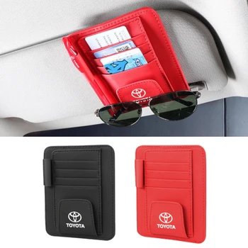

Package Card Holder Case for Toyota Caldina Land Cruiser 100 GT86 Corolla Camry Prius CHR Rav4 Prado 150 Hilux Car Accessories