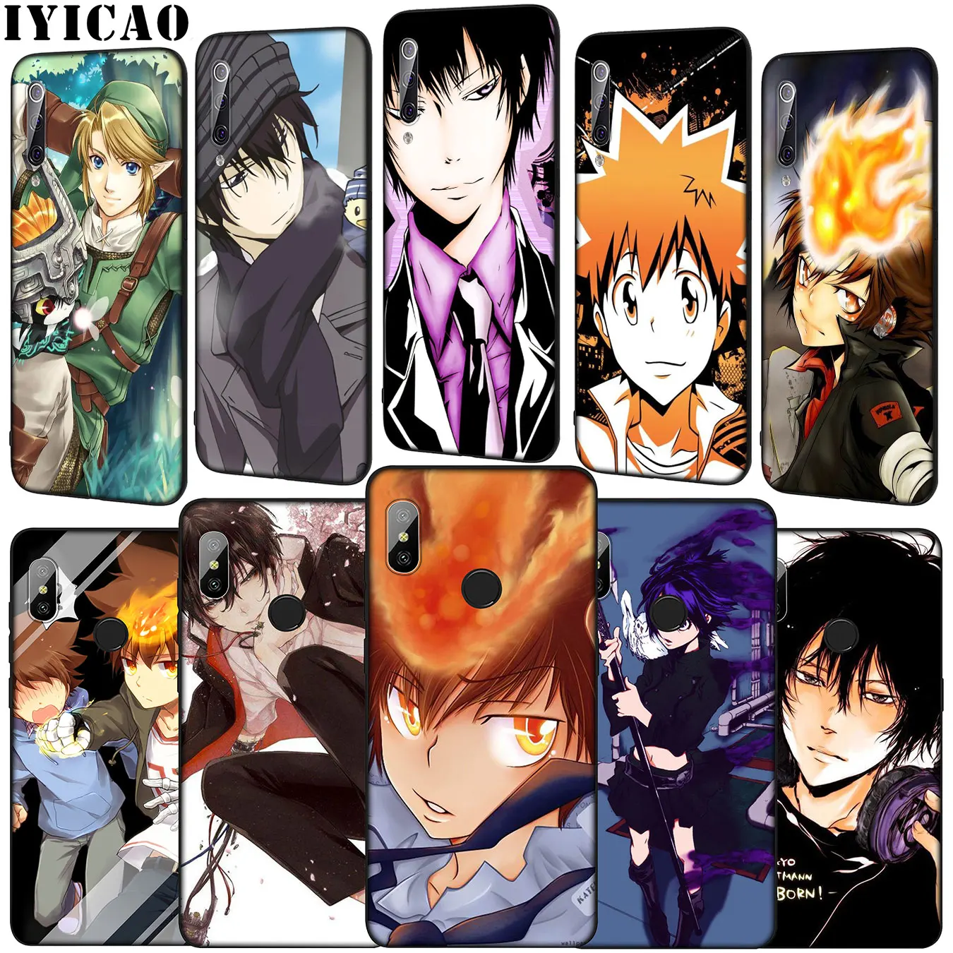 IYICAO Hitman Reborn Soft Phone Case for Xiaomi Mi 10 9 9T A3 Pro CC9 CC9E 8 SE A2 Lite A1 6 pocophone f1 Mi9 |