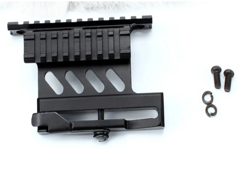 Beige Тактический Быстрый отсоединитель AK Rail Scope Mount подходит для 20 мм Picatinny Weaver Rail черный для охоты прицел аксессуары - Цвет: Beige
