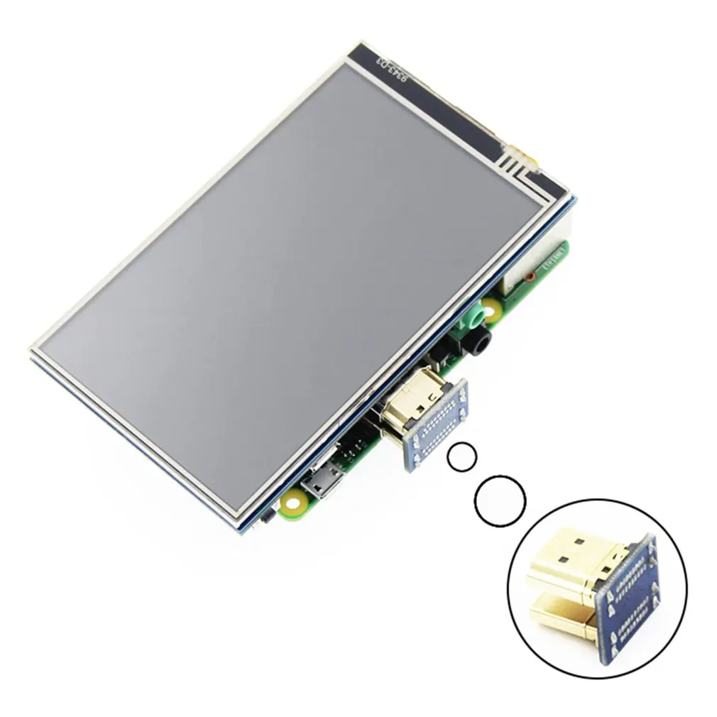 Для Raspberry Pi сенсорный ЖК-дисплей 4 дюйма модуль 800*480 ips сенсорный экран для Raspberry Pi 4 Модель B 3B +/3B/2B/B +