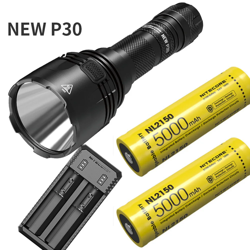 Новая вспышка для охоты NITECORE P30 лампа фотосъемки максимальная яркость V3 1000 люмен