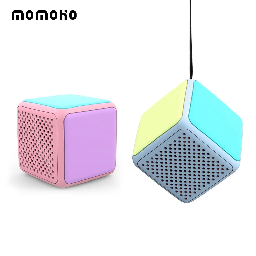 Миниатюрная Bluetooth-колонка небольшой кубический беспроводной динамик уличный